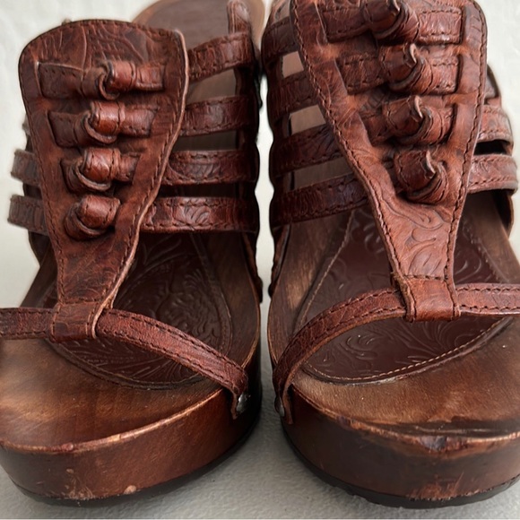 VINTAGE  Dior Pionnier slip on platform mule sandals - Picture 9 of 12